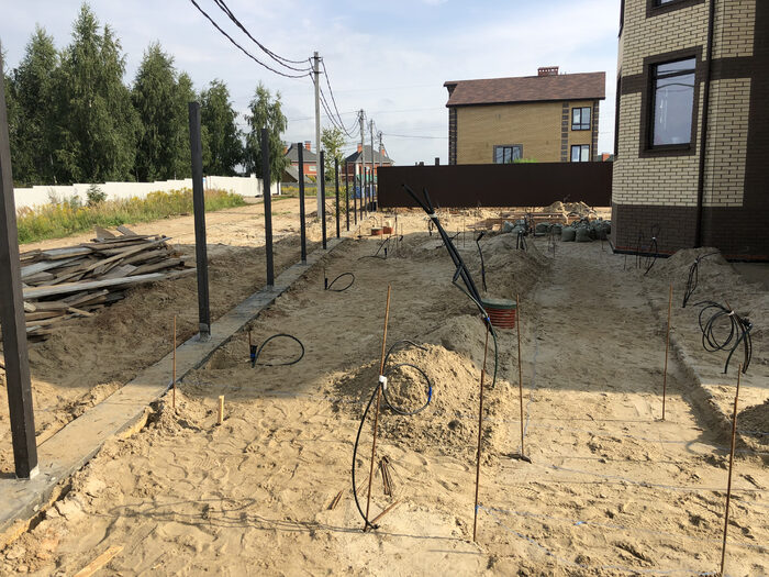 Сад в КП Серебряный Бор