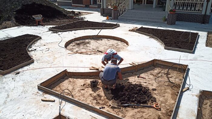 Сад в КП Земляничная поляна