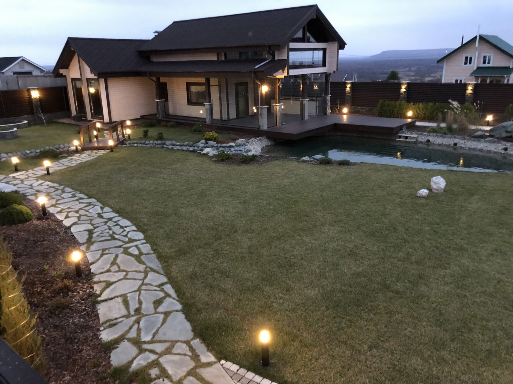 Фото на объекте «Сад в КП Карабатово» - 13