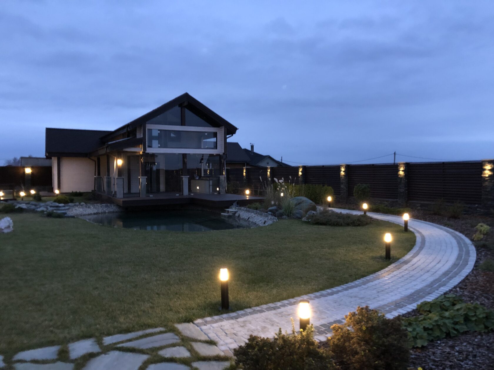 Фото на объекте «Сад в КП Карабатово» - 14