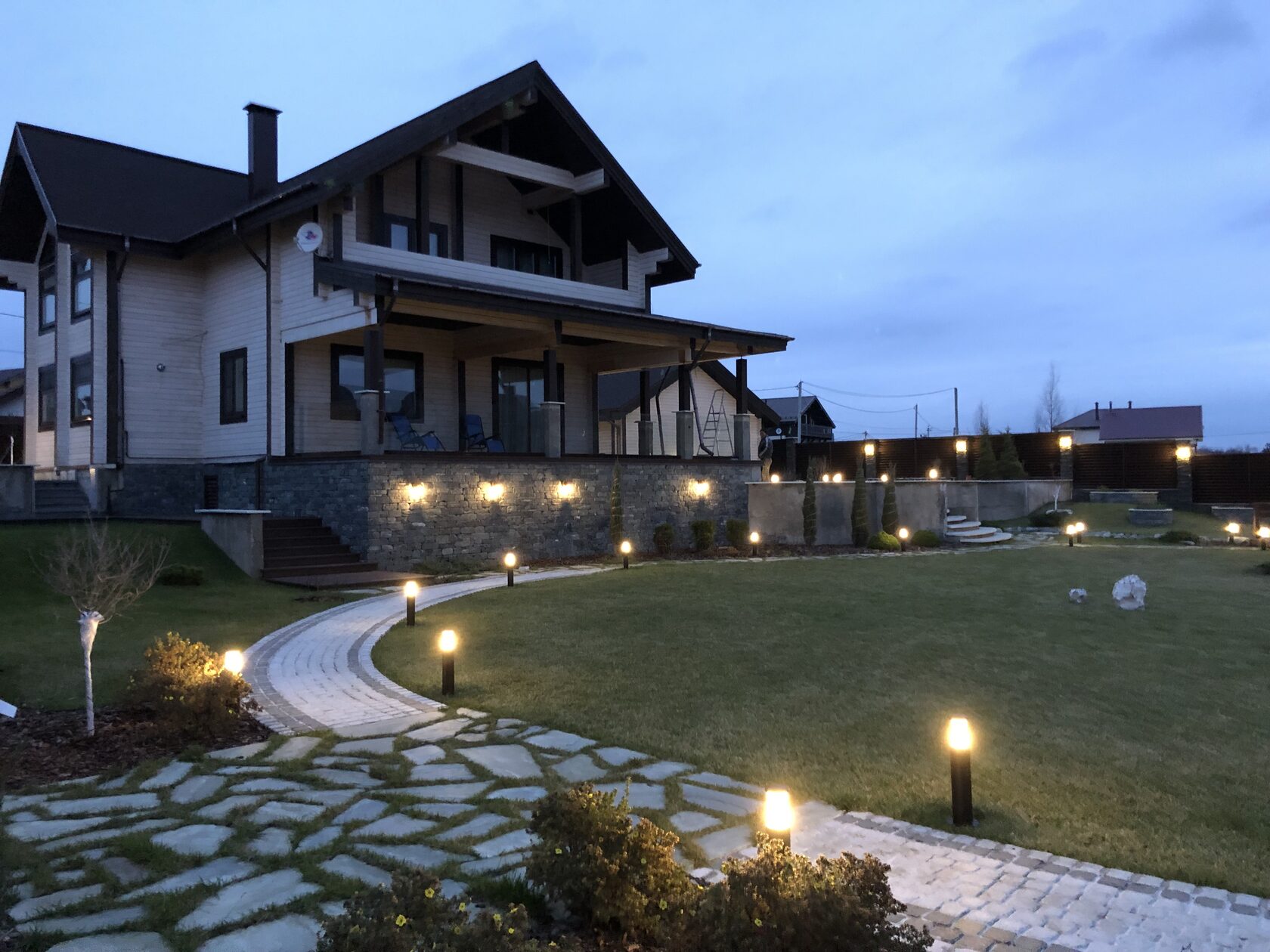 Фото на объекте «Сад в КП Карабатово» - 16