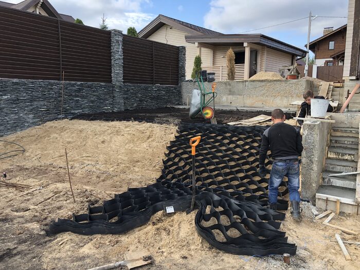 Сад в КП Карабатово