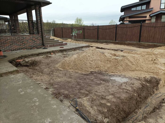 Сад в КП Земляничная поляна