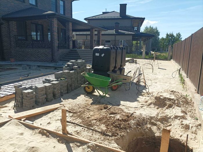 Сад в КП Земляничная поляна