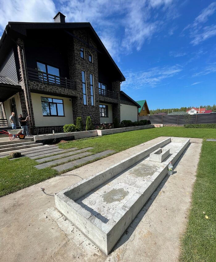 Сад в КП Чистые Ключи 2