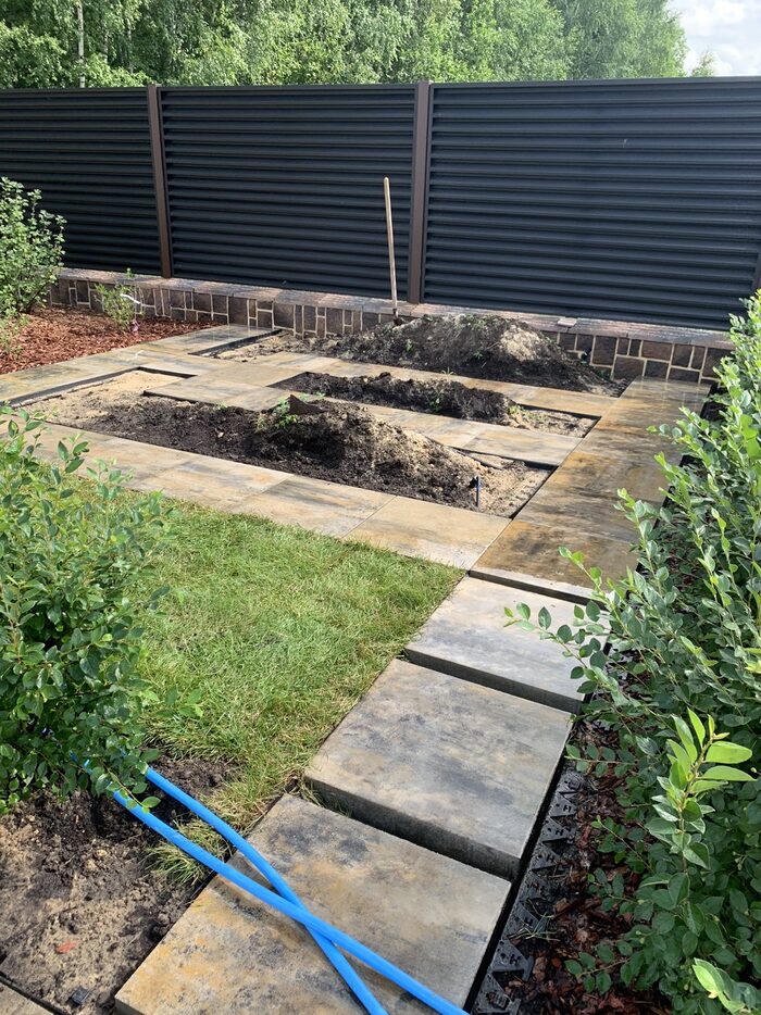 Сад в КП Чистые Ключи 2