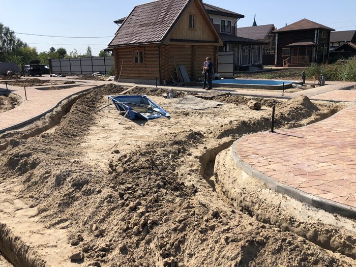 Сад в КП Земляничная поляна