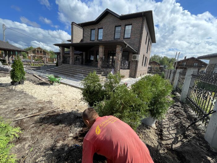 Сад в КП Земляничная поляна