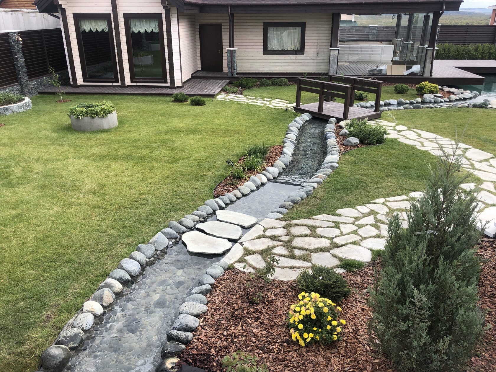 Фото на объекте «Сад в КП Карабатово» - 9