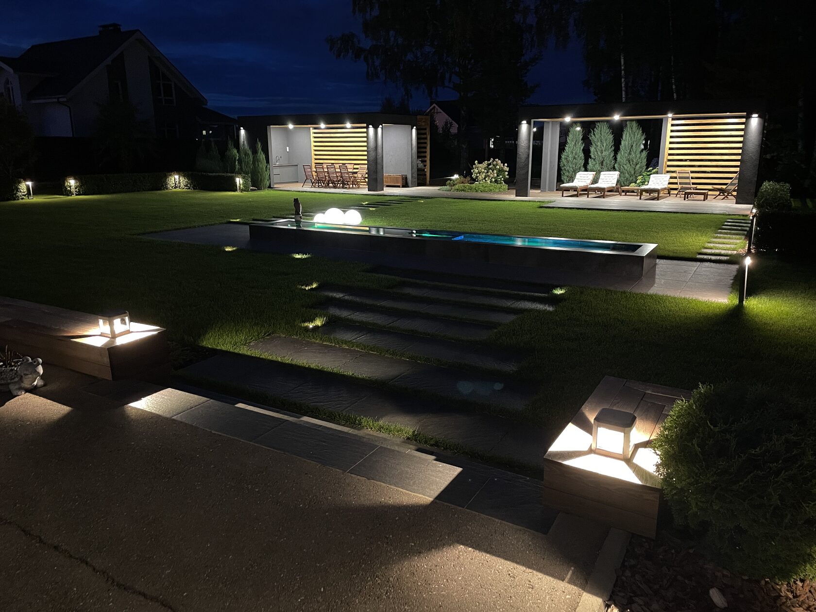 Фото на объекте «Сад в КП Чистые Ключи 2» - 1