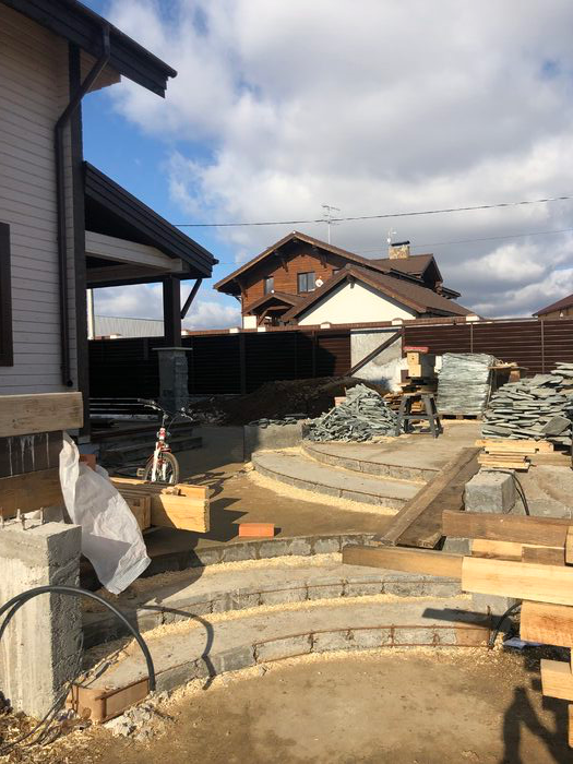 Сад в КП Карабатово