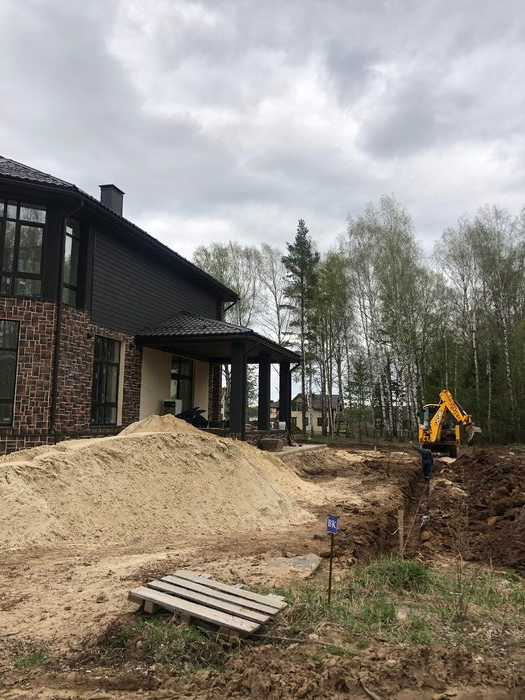 Сад в КП Чистые Ключи 2